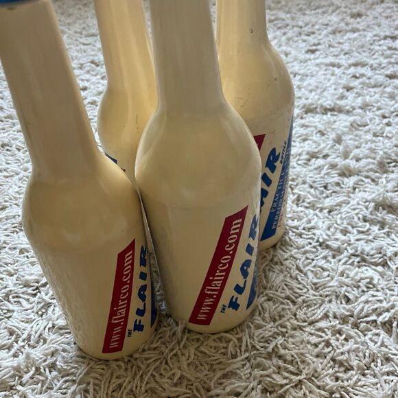 Set Of 4 The Flair Bartender Practice & Performance Bottles Official Brand - Picture 6 of 8